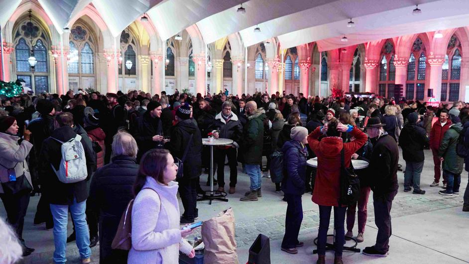 HG1-Mitarbeiterinnenfest 2022 - zahlreiche Bedienstete