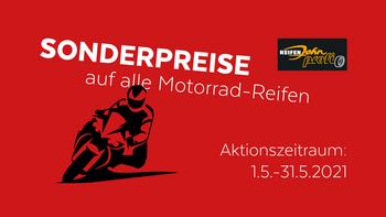 Angebot Reifen-Profi für Motorräder im Monat Mai 2021