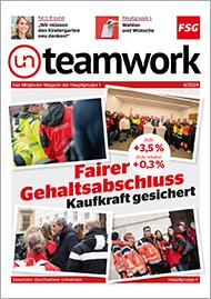 teamwork Ausgabe 04 aus 2024 Fairer Gehaltsabschluss 2025 und 2026