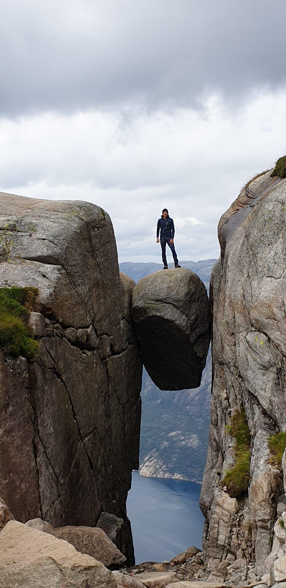 Begehung des Steinkeils