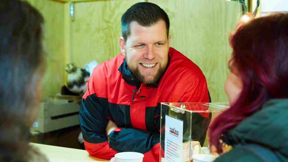 HG1-Mitarbeiterinnenfest 2022 - Lewisch im Gespräch