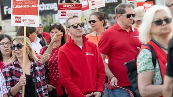 Fotos vom 1. Mai Aufmarsch 2025