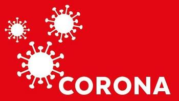 Symbole Bild eines Corona Virus